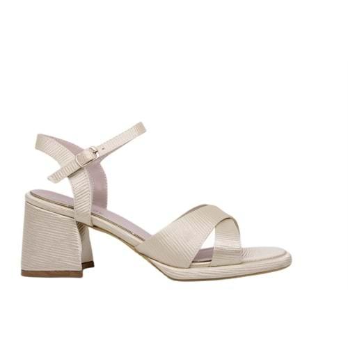 Z- ERBAY SANDALET - PLATFORM - 405 - CİLT-BEJ-KIRIK