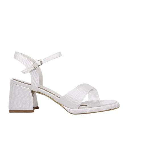 Z- ERBAY SANDALET - PLATFORM - 405 - CİLT-SEDEF-KIRIK