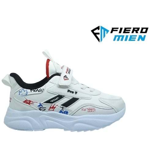 F- FIERO MIEN SPOR - 085 - CİLT / BEYAZ-SİYAH