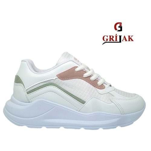 Z- GRİJAK SPOR - 051 - PARAŞÜT / BEYAZ-PUDRA