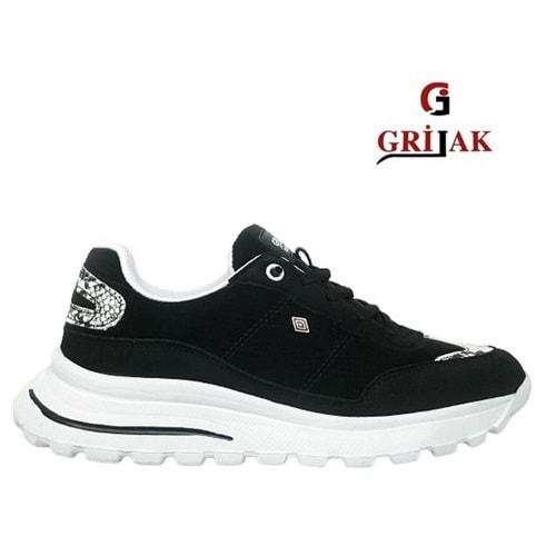 Z- GRİJAK SPOR - RONİ - CİLT / SİYAH-BEYAZ