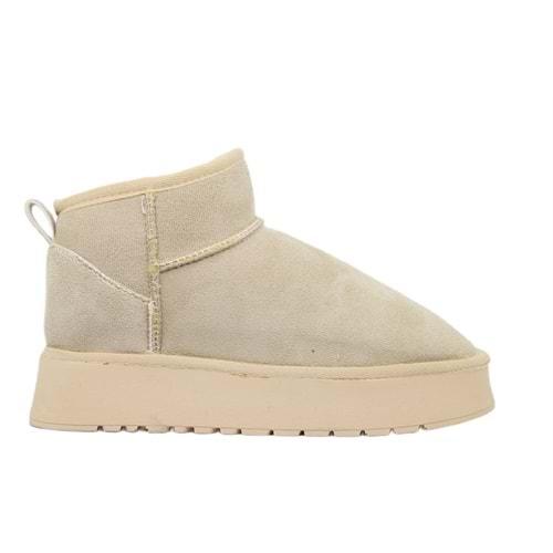 Z- HOBİM BOT KISA - U-400 - BEJ