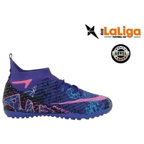 F- AIR LALİGA H.SAHA - 600 - ÇORAPLI - MOR-FUJYA-DESENLİ