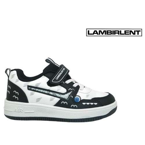 F- LAMBIRLENT SPOR KEST - 033-1 - SİYAH-BEYAZ-SİYAH