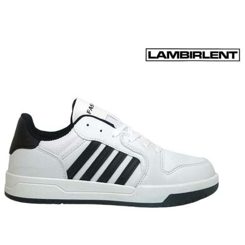 G- LAMBIRLENT SPOR KEST - 2200-1 - BEYAZ-SİYAH-SİYAH