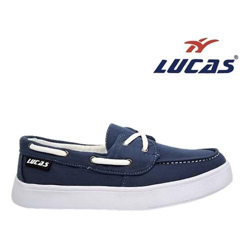 G- LUCAS KETEN TIMBERLAND - 555 - MAVİ