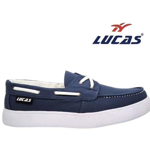 M- LUCAS KETEN TIMBERLAND - 555 - MAVİ