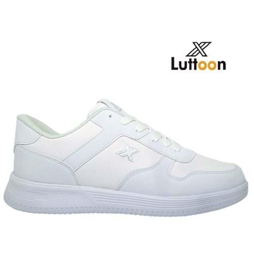 M- LUTTOON SPOR - 4027 - 45-48 NO - CİLT / BEYAZ-GÜMÜŞ