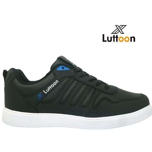 M- LUTTOON SPOR - 4189 - CİLT / SİYAH-BEYAZ-SAX