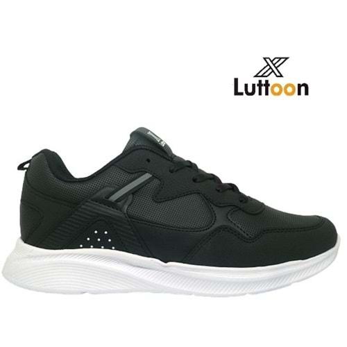 M- LUTTOON SPOR - 4300 - CİLT / SİYAH-BEYAZ