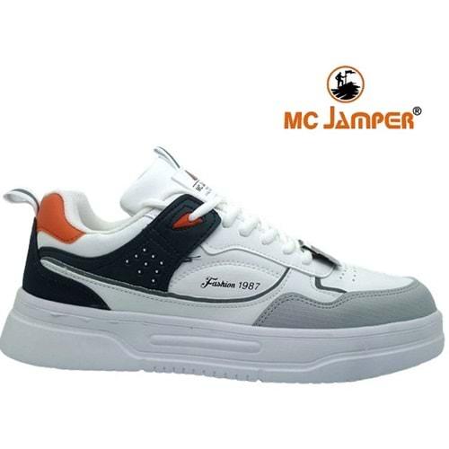 M- MC JAMPER SPOR - 2282 - CİLT / BUZ-BEYAZ-ORANGE-LAC