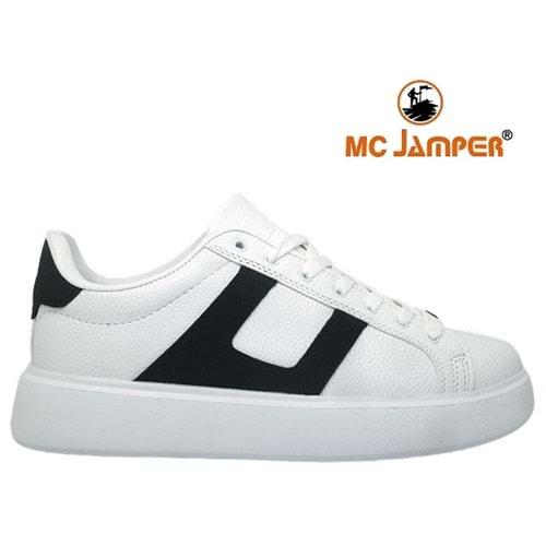 M- MC JAMPER SPOR - 2422 - CİLT / BEYAZ-SİYAH