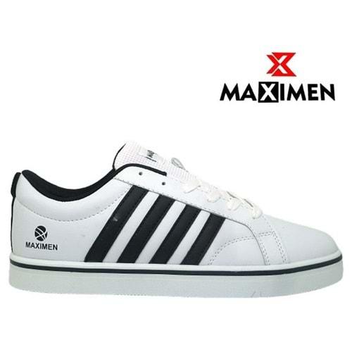 M- MAXIMEN SPOR - 110 - CİLT - BEYAZ-SİYAH