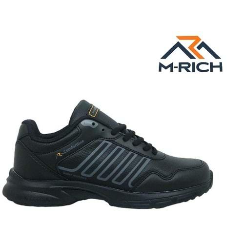 G- M-RICH SPOR - 006 - CİLT / SİYAH-FÜME