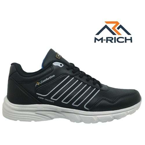 M- M-RICH SPOR - 006 - CİLT / SİYAH-BUZ