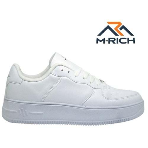 M- M-RICH SPOR - 009 - CİLT / BEYAZ-BEYAZ