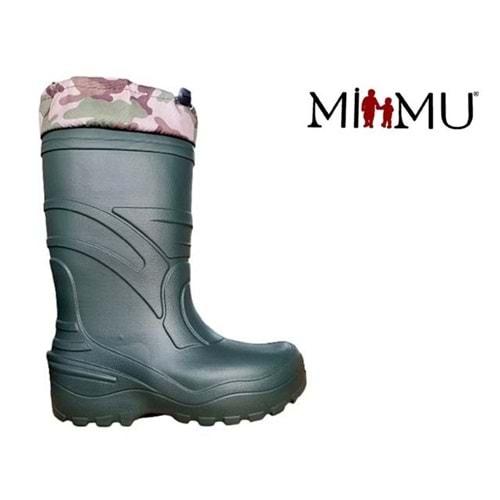 M- MİMU EVA ÇİZME - ÇORAPLI - 0185 - HAKİ
