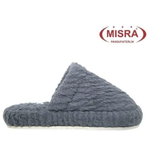 Z- MISRA - EV İÇİ TERLİK - HAVLU - FÜME