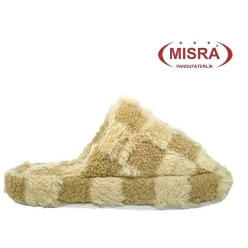 Z- MISRA - EV İÇİ TERLİK - KARELİ - BEJ
