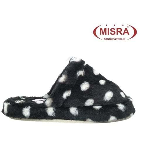 Z- MISRA - EV İÇİ TERLİK - PUANLI - SİYAH