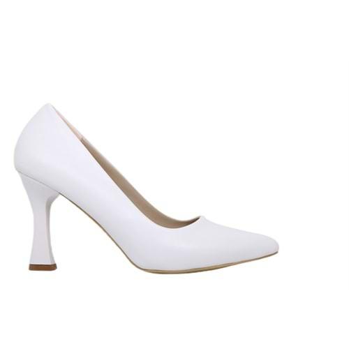 Z- NİRVANA AYAKKABI - 1600 - CİLT-BEYAZ - 36-40 NO