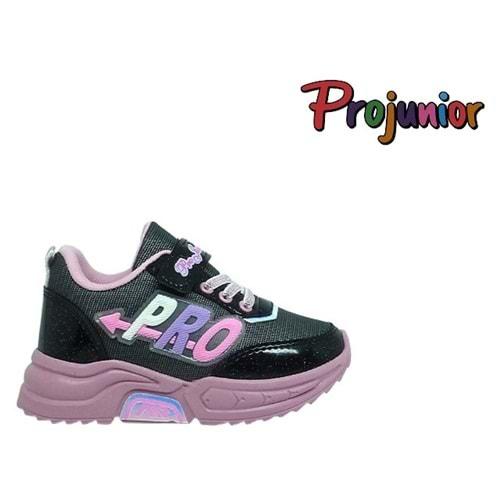 P- PROJUNİOR SPOR - SİMLİ - 2470 - SİYAH-PEMBE