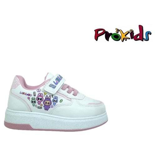 P- PROKİDS SPOR - 4011 - CİLT / BEYAZ-PEMBE