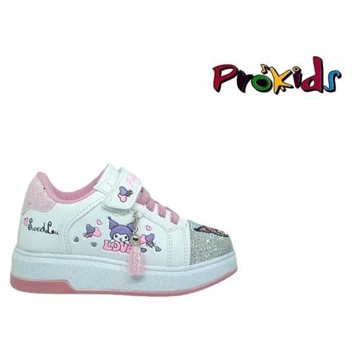 P- PROKİDS SPOR - 4110 - CİLT / BEYAZ-PEMBE