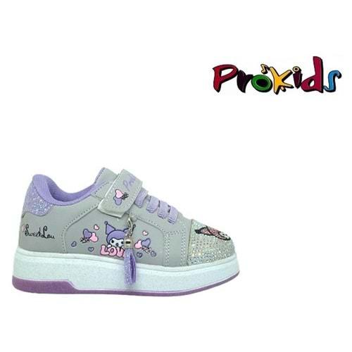 P- PROKİDS SPOR - 4110 - CİLT / GRİ-LİLA