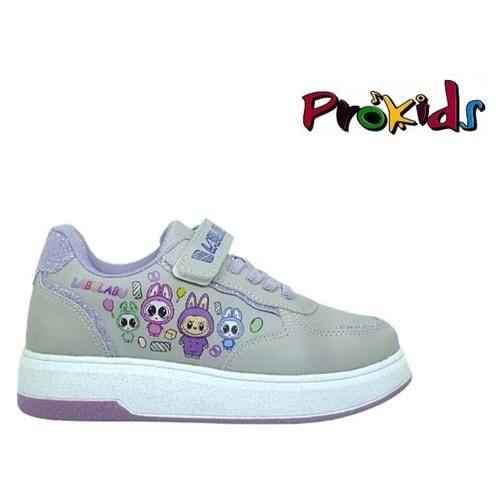 F- PROKİDS SPOR - 4011 - CİLT / GRİ-LİLA