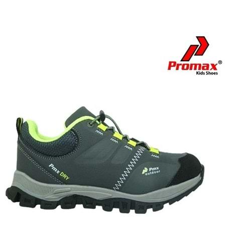 F- PROMAX TREKKİNG SPOR - 1795-04 - FÜME-YEŞİL