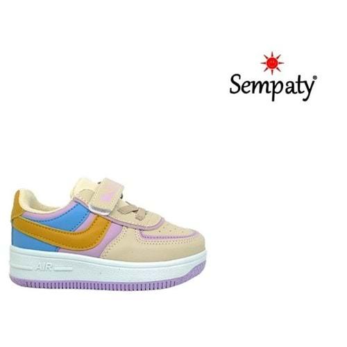 B- SEMPATY SPOR - 01 - CİLT / BEJ-LİLA