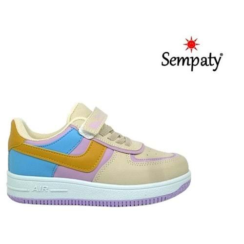 F- SEMPATY SPOR - 01 - CİLT / BEJ-LİLA