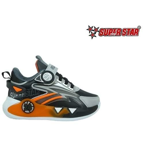 P- SÜPERSTAR SPOR - 024-7 - CİLT / BUZ-SİYAH-ORANGE