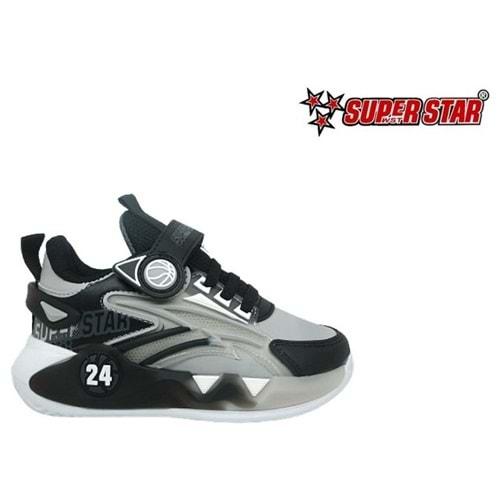 P- SÜPERSTAR SPOR - 024-8 - CİLT / SİYAH-BUZ-BEYAZ