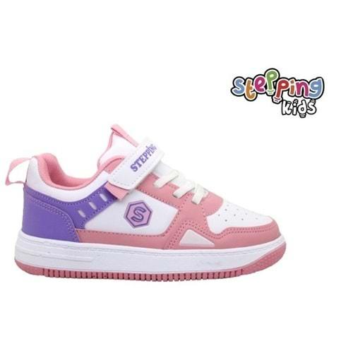 F- STEPPİNG SPOR - N-365 - CİLT / PEMBE-MOR
