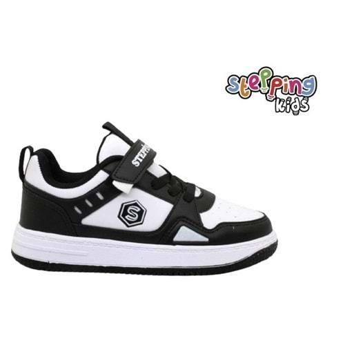 F- STEPPİNG SPOR - N-365 - CİLT / SİYAH-BEYAZ