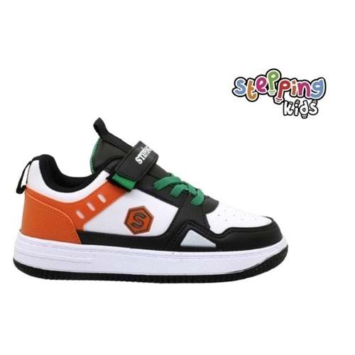 F- STEPPİNG SPOR - N-365 - CİLT / SİYAH-ORANGE