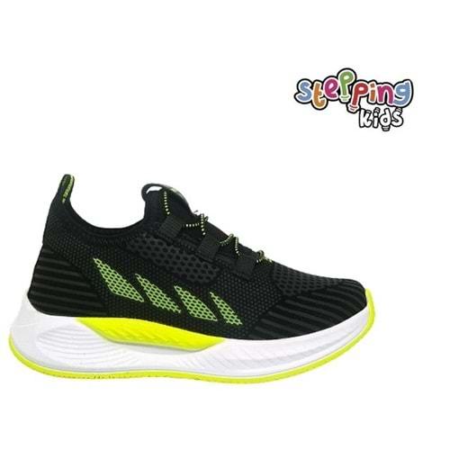 F- STEPPİNG SPOR - 502 - VELVET / SİYAH-F.SARI