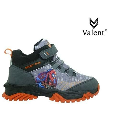 F- VALENT SPOR TREKKİNG - BASKET - C-04 - FÜME-TURUNCU