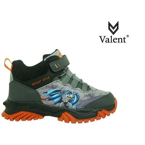 F- VALENT SPOR TREKKİNG - BASKET - C-0402 - FÜME-TURUNCU