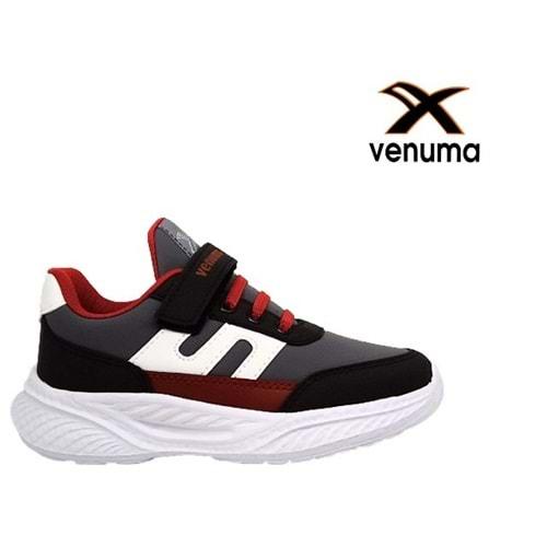 F- VENUMA SPOR - 334 - CİLT / GRİ-SİYAH-KIRMIZI-BEYAZ