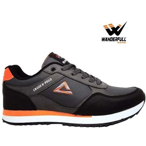 M- WANDERFULL SPOR - 4247 - CİLT / FÜME-SİYAH-ORANGE