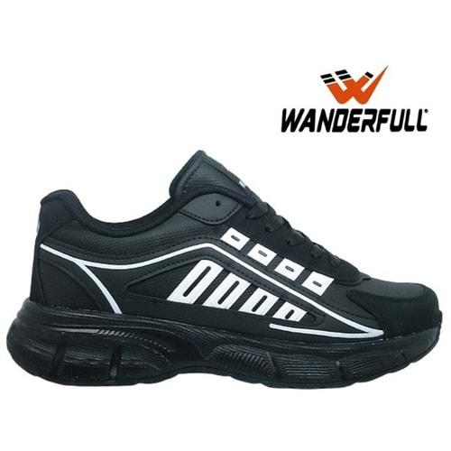 M- WANDERFULL SPOR - 4270 - CİLT / SİYAH-BEYAZ-SİYAH