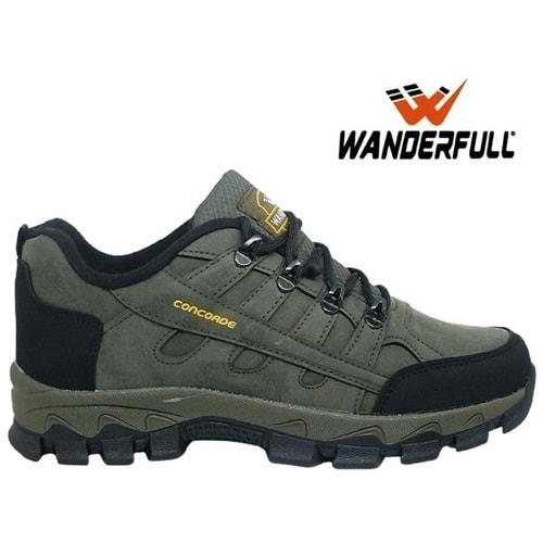 M- WANDERFULL TREKKİNG KEST - 3016 - 45-47 NO - HAKİ-SİYAH