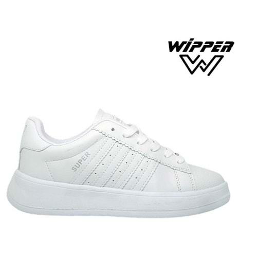 G- WİPPER SPOR - 035 - CİLT / BEYAZ-BEYAZ