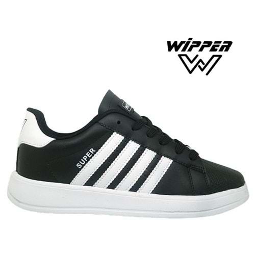 M- WİPPER SPOR - 035 - CİLT / SİYAH-BEYAZ