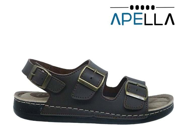 M- APELLA SANDALET - LORD - 956-11 - (40-44) - KAHVE
