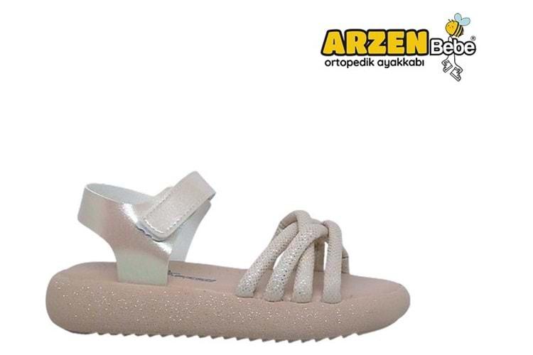 F- ARZEN SANDALET - POLİ - KIZ - 3500 - SEDEF