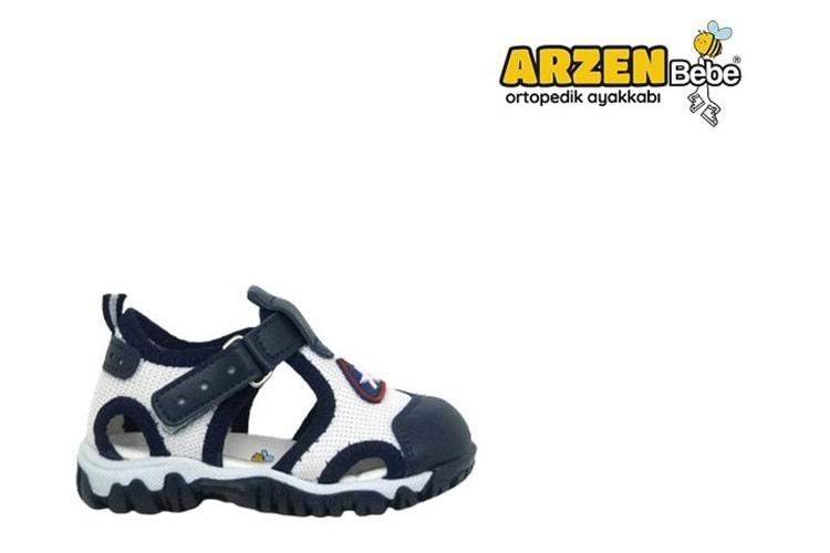 B- ARZEN SANDALET - ERKEK - 7512 - BEYAZ-LAC